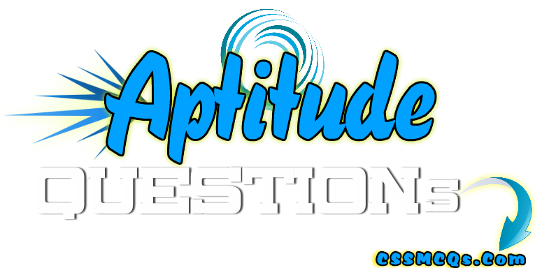 Aptitude Questions stylish banner by CSSMCQs